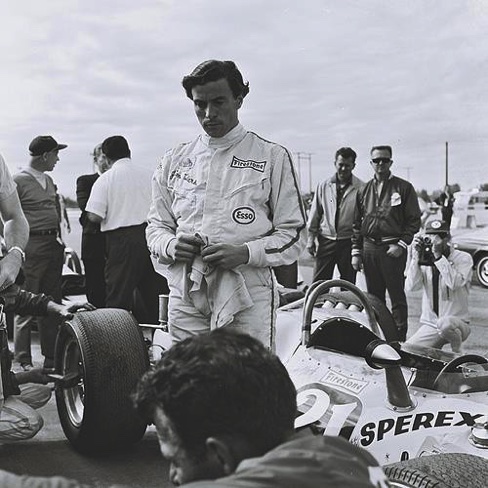 Sur la grille de départ de Riverside avec la Vollsted